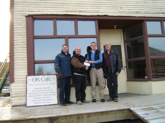 2008 - Nechako Valley Historical Society OK Cafe Renovation