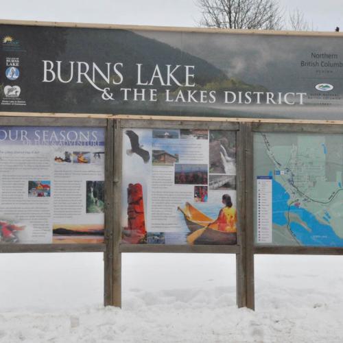 Village of Burns Lake Information Signage